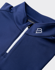 Quarter Zipper Navy