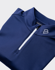 Quarter Zipper Navy